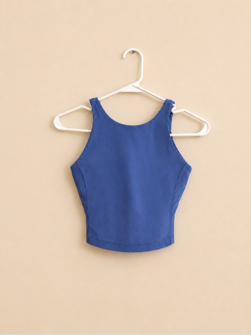 Lululemon Blue Built-In Bra Tank Top